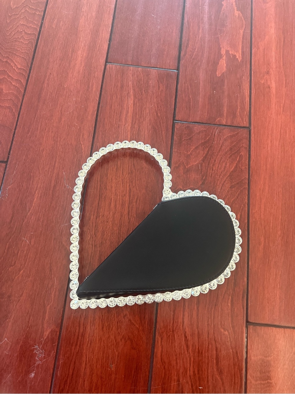 Black Heart-Shaped bag